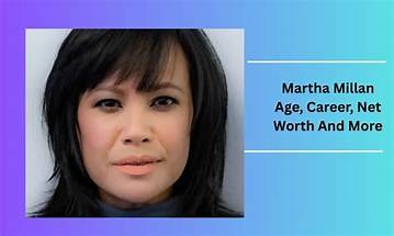 All About Martha Millan: Age, Career, and More