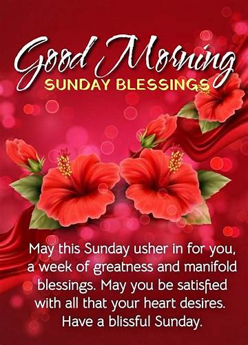Astonishing Good Morning Sunday Pictures | Images That Brighten Your Weekends
