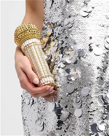 Astonishing Judith Leiber Microphone Handbags: a Symphony of Style