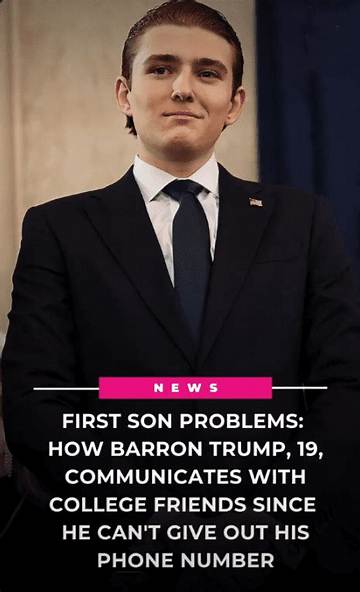 Barron Trump's Phone Number: Find His Contact Info