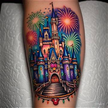Discover Enchanting Disney Castle Tattoos