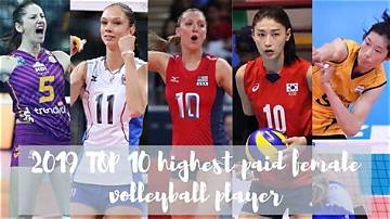 Discover the World's Best Paid Volleyball Players