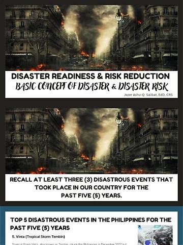 Events That Led to the 2013 Disaster