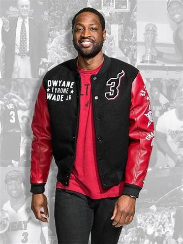 Exclusive Dwyane Wade Jackets: Gear up Like the Legend