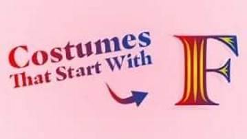 Eye-Catching Letter F Costumes for Every Occasion