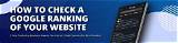 Instantly Check Your Page's Google Ranking