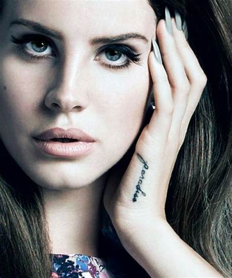 Lana Del Reys Tattoos and the Meanings Behind It