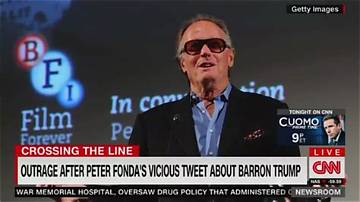 Peter Fonda's Controversial Comments on Barron Trump Ignite Firestorm