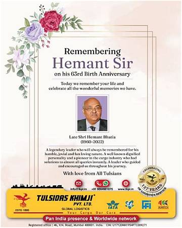 Remembering Hemant Shah: a Tributes to His Life and Legacy