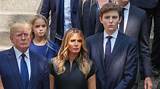 Sad Farewell: Barron Trump Pays Last Respects at Grandmother's Funeral