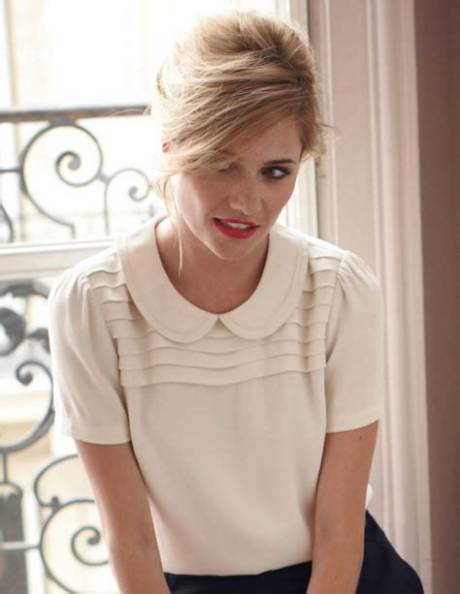 Shop Chic Peter Pan Collar Shirts: Timeless and Elegant