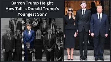 Uncovering the Height of Barron Trump, Donald Trump's Son