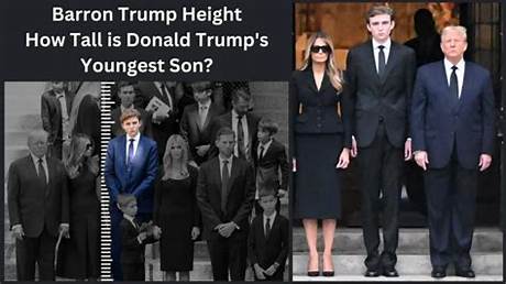 Uncovering the Height of Barron Trump, President Trump's Youngest Son