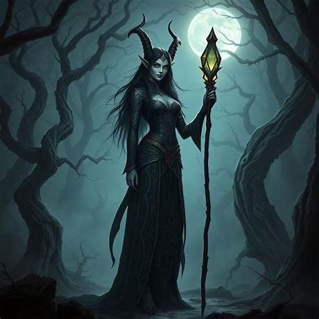 Unveiling the Enchanting World of Female Necromancer Names