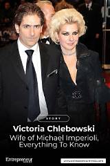 Victoria Chlebowski, Michael Imperioli's Wife Revealed