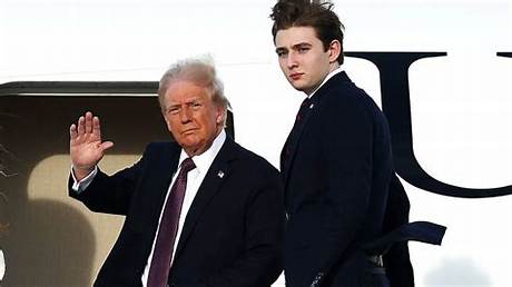 Why Is Trump's Son Barron Always So Miserable?